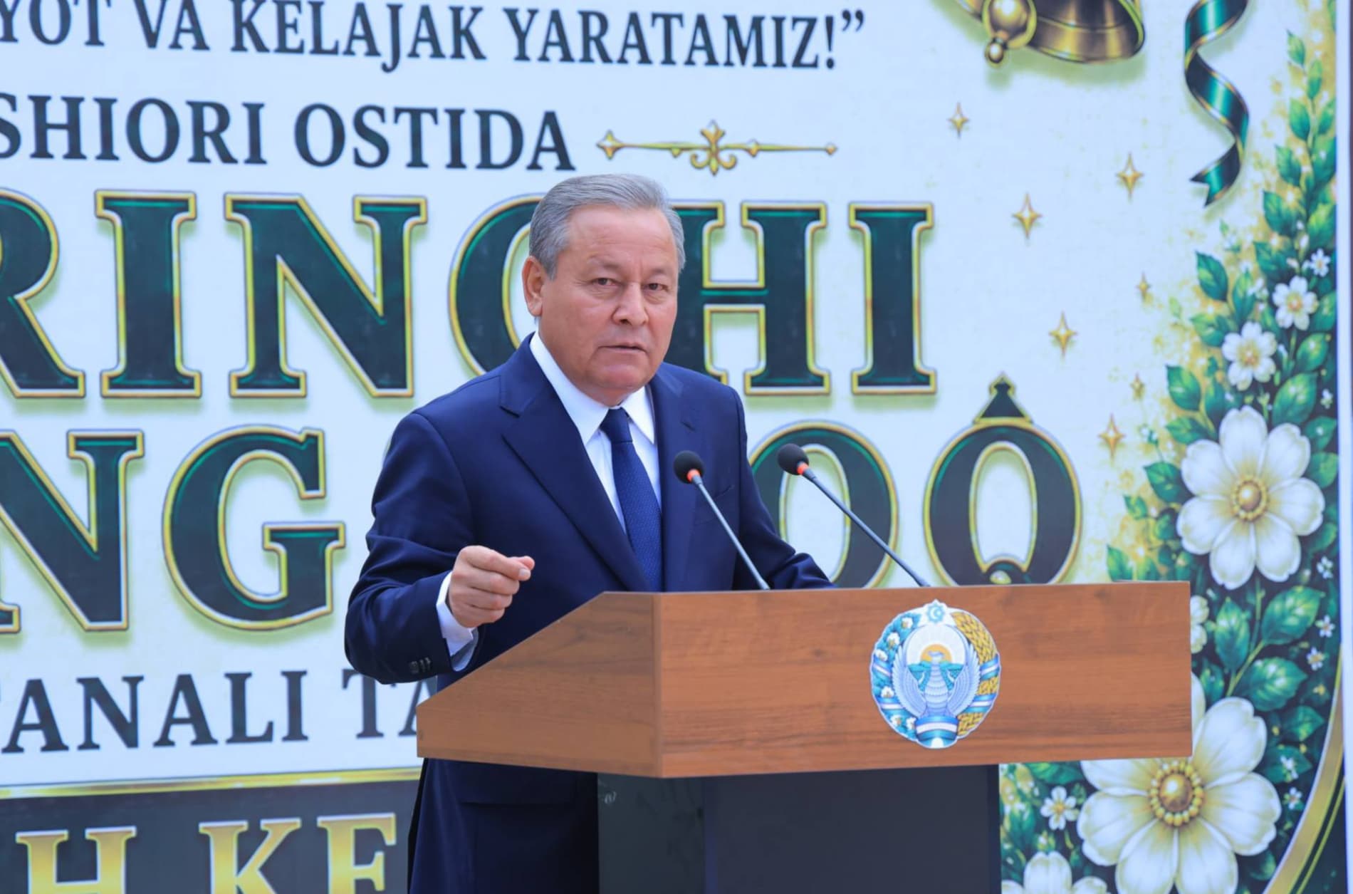 Andijon viloyatida yangi o‘quv yiliga bag‘ishlangan tantanali tadbirlar o‘tkazildi