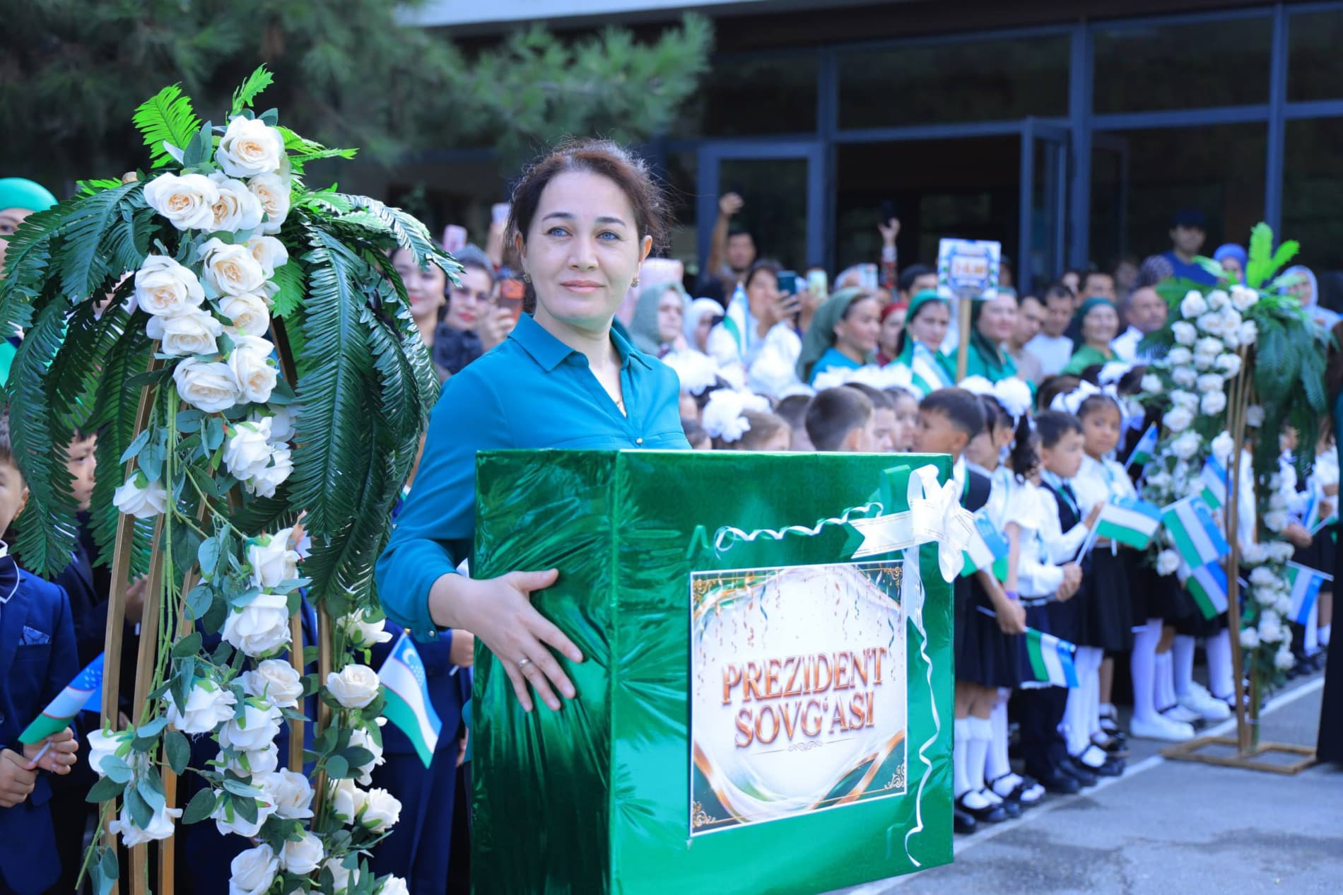 Andijon viloyatida yangi o‘quv yiliga bag‘ishlangan tantanali tadbirlar o‘tkazildi