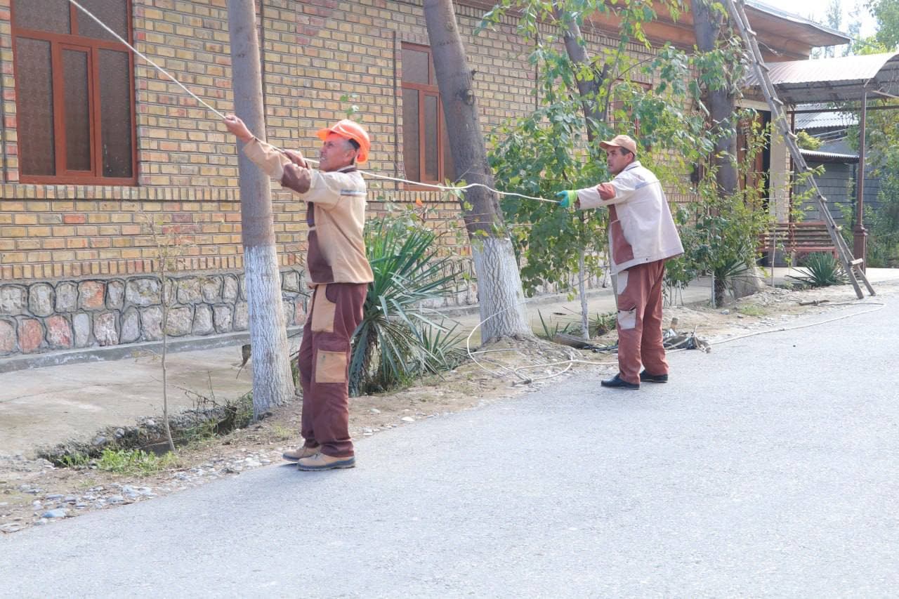 Jalaquduq tumanida elektr ta’minoti yaxshilanmoqda