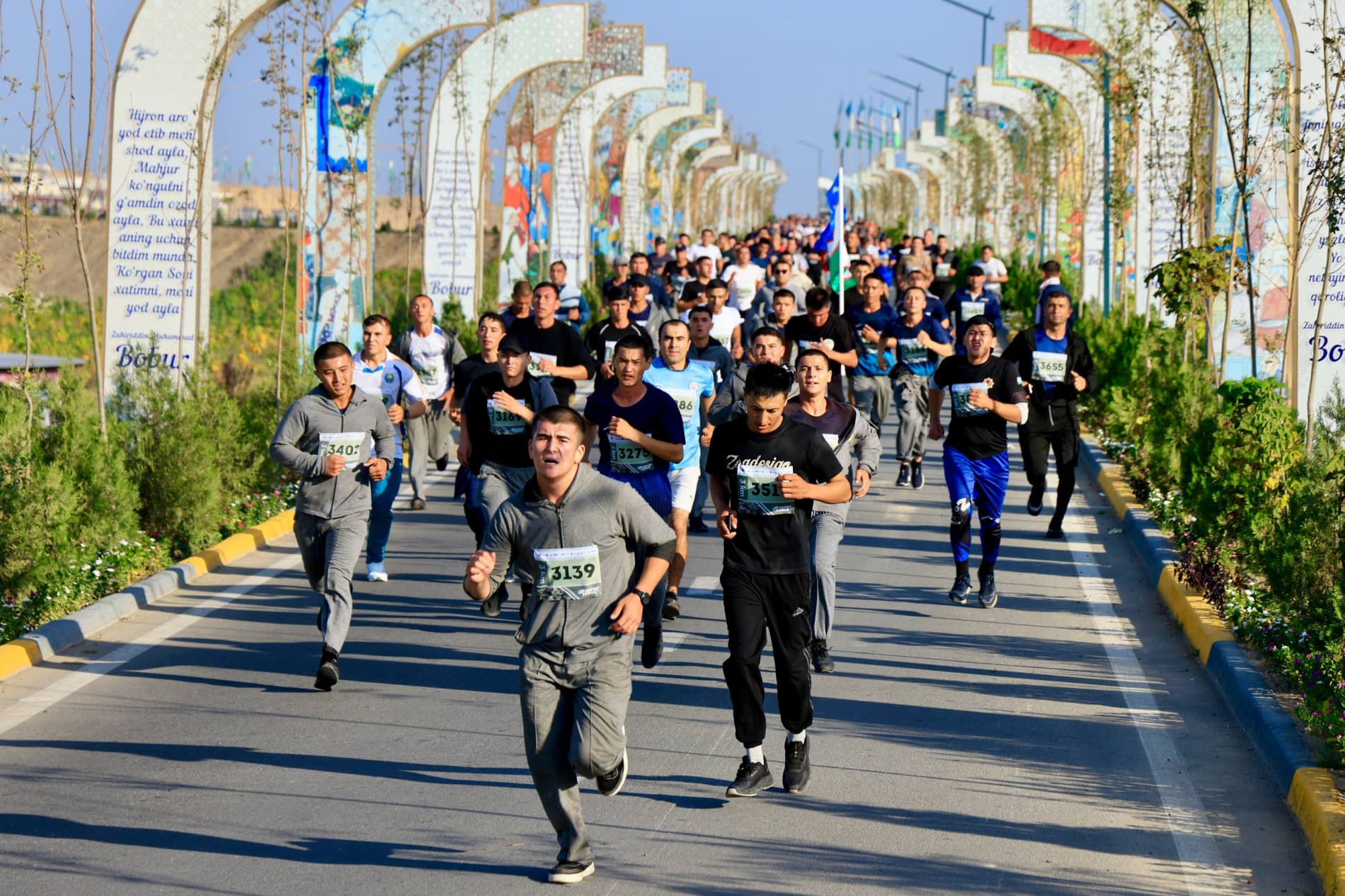 Andijonda ommaviy yugurish marafonlari o‘tkazildi