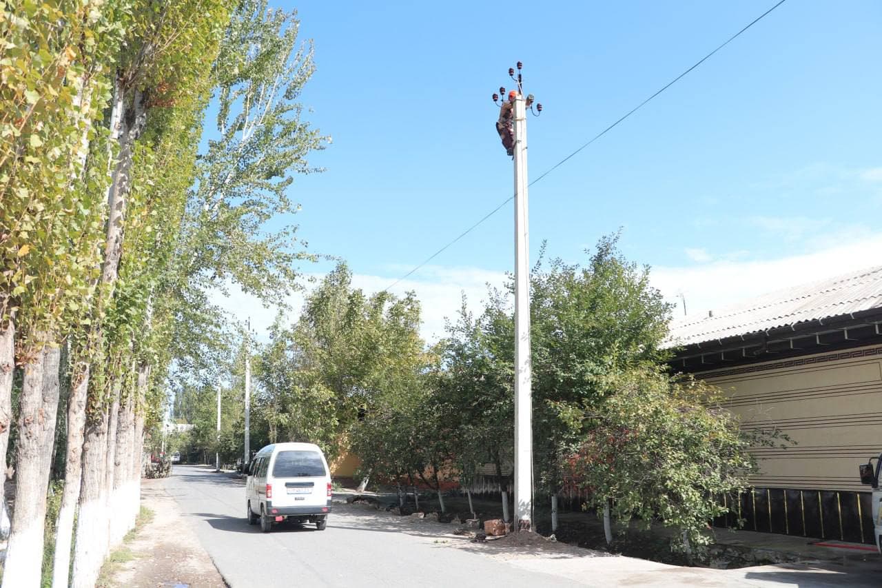 Jalaquduq tumanida elektr ta’minoti yaxshilanmoqda