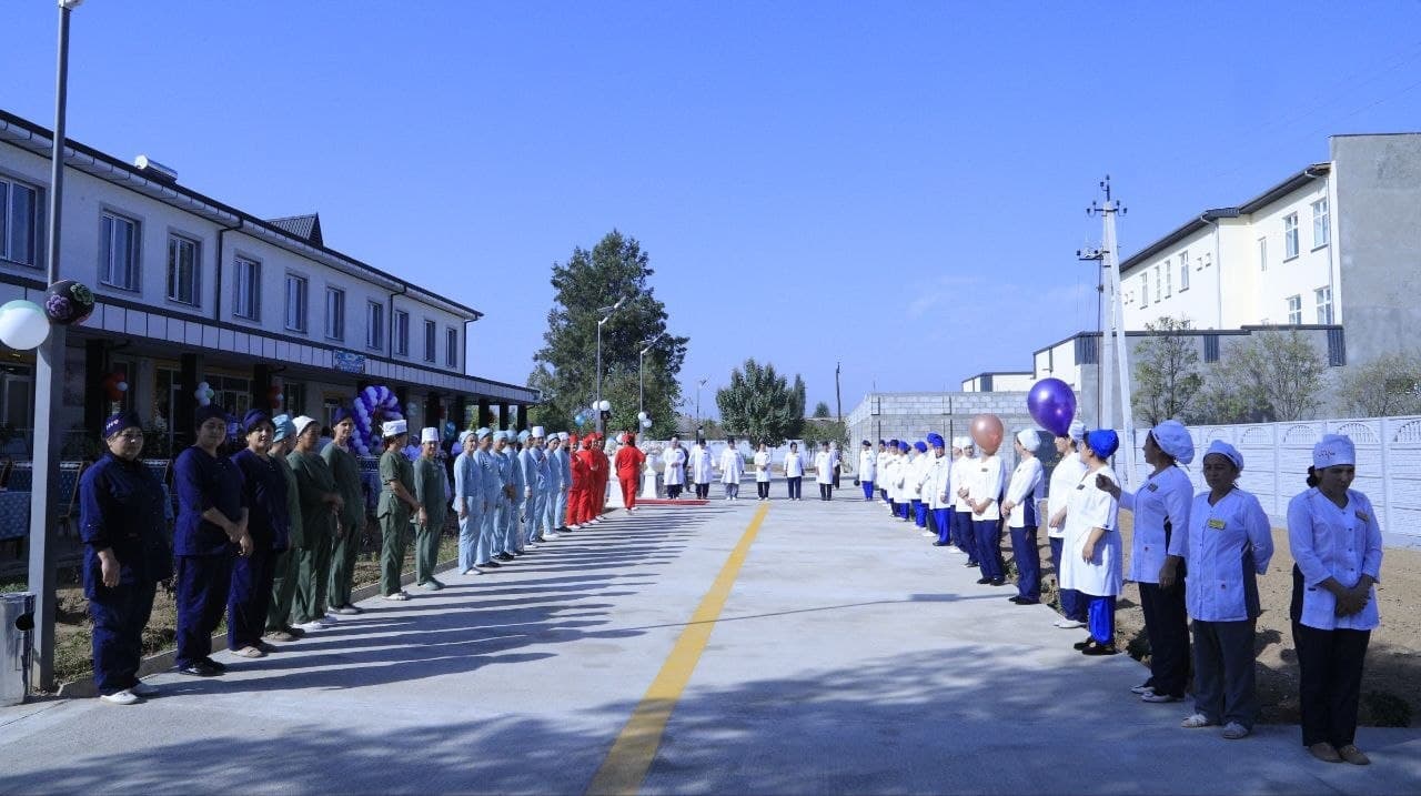 Marhamat tumanida yuqumli kasalliklar bo‘limi rekonstruksiyadan so‘ng foydalanishga topshirildi