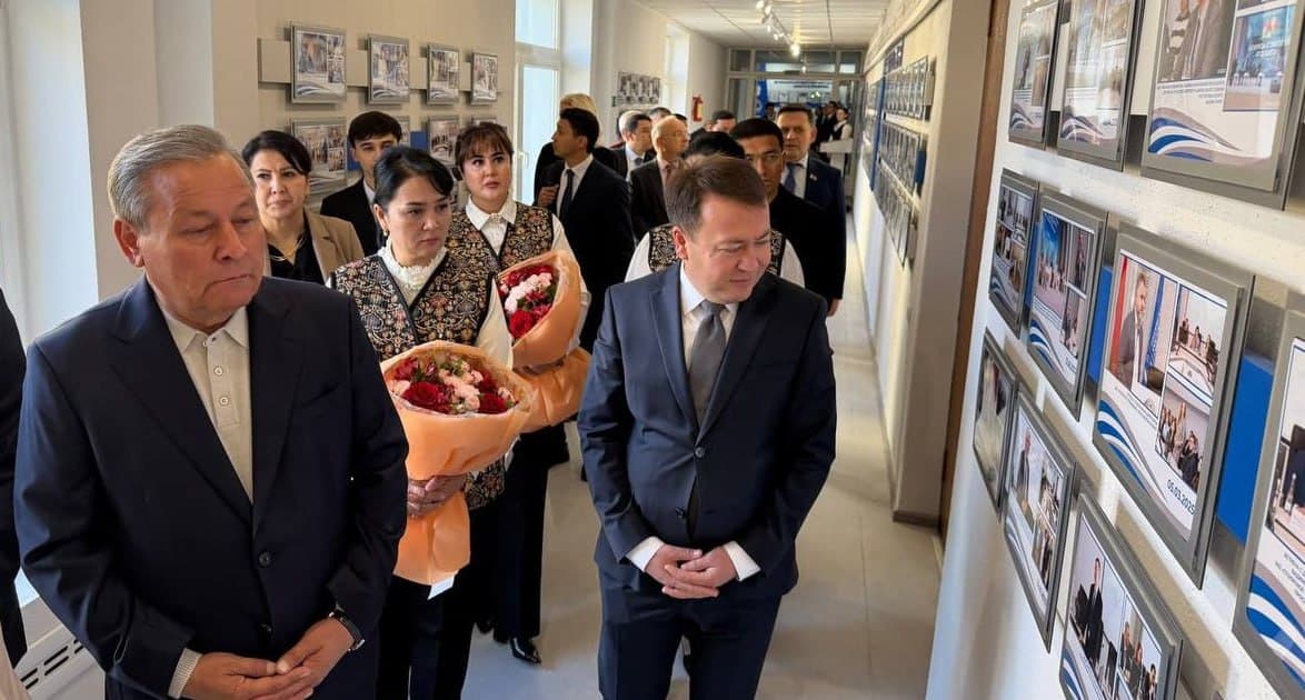 Andijon viloyati delegatsiyasi Vitebsk davlat universitetida bo‘ldi