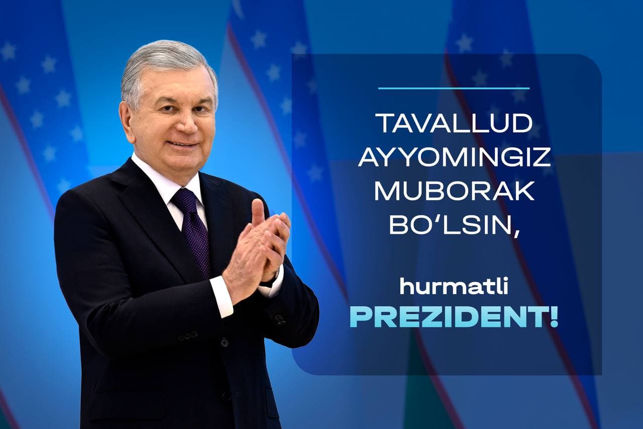 #Mirziyoyev #PresidentUZ #MillatOtasi #XalqPrezidenti #LeaderOfUzbekistan #NewUzbekistan #xalqyetakchisi #BizningPrezident