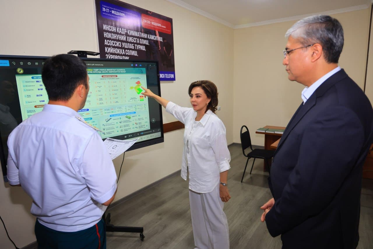 Oliy sud raisining yangi o‘rinbosari Yakkasaroyda bo‘ldi