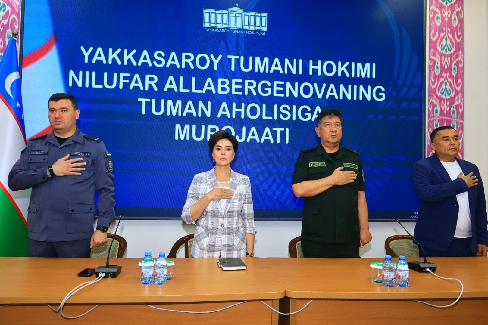 Yakkasaroy tumani hokimi Allabergenova Nilufar Anvarovna tuman aholisi va tadbirkorlariga murojaati