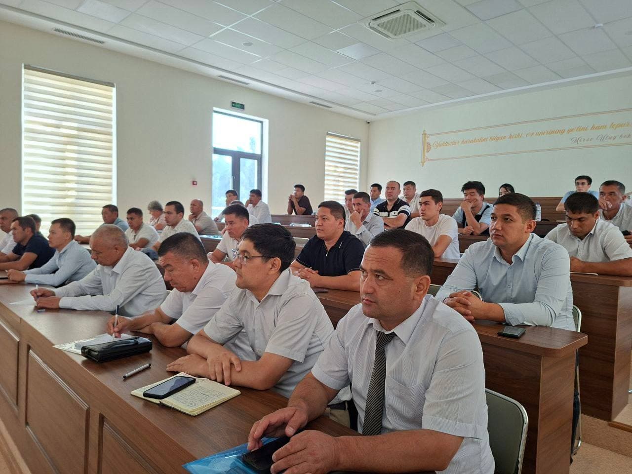 Mustaqil ekspertlar uchun o‘quv seminari davom etmoqda