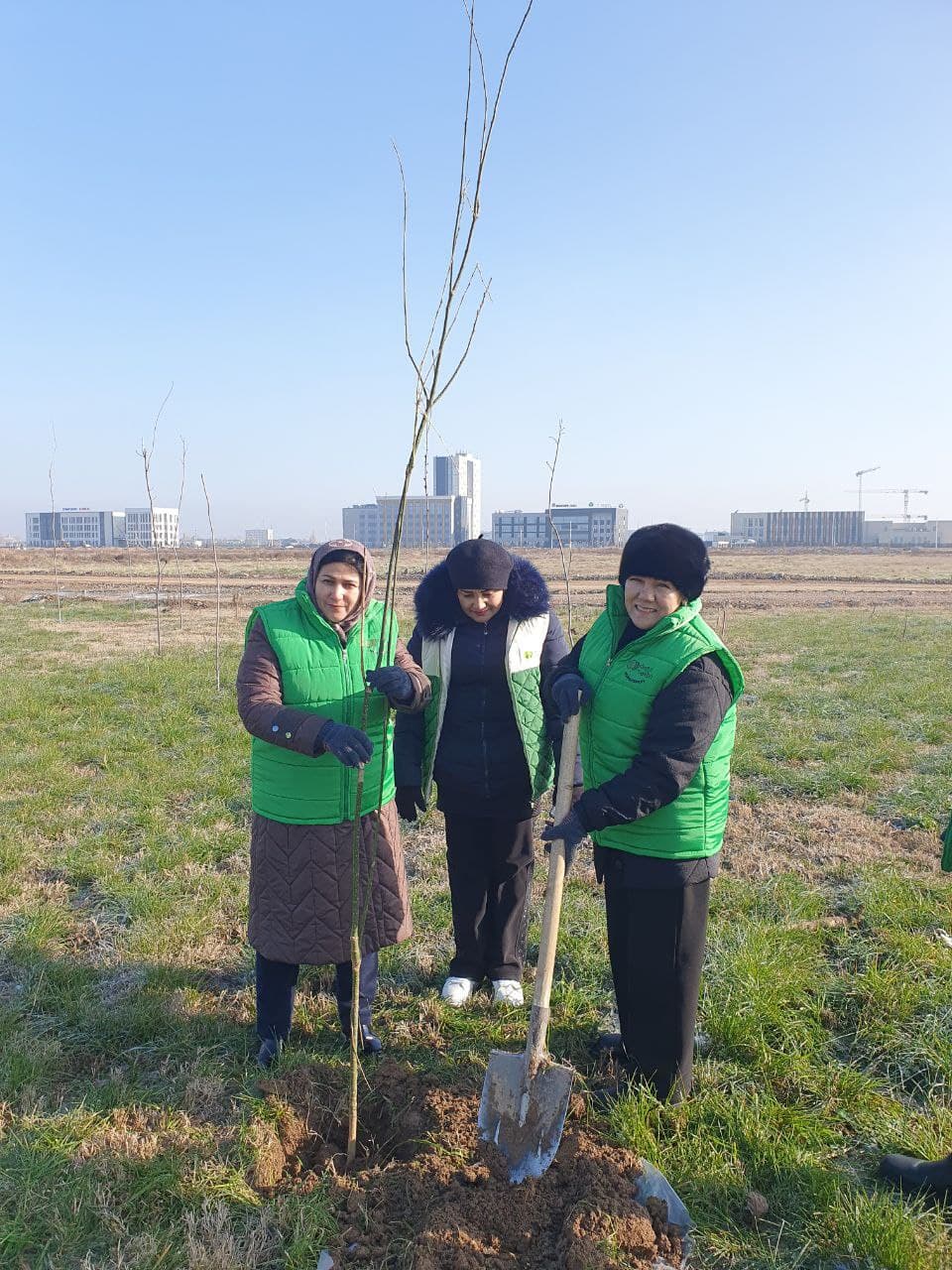 “Oila bogʻi”ga ilk nihollar qadaldi