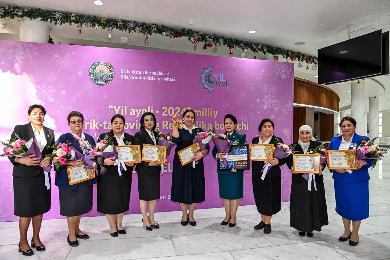 “Йил аёли” миллий танлови республика босқичи ғолибларини тантанали тақдирлаш маросими