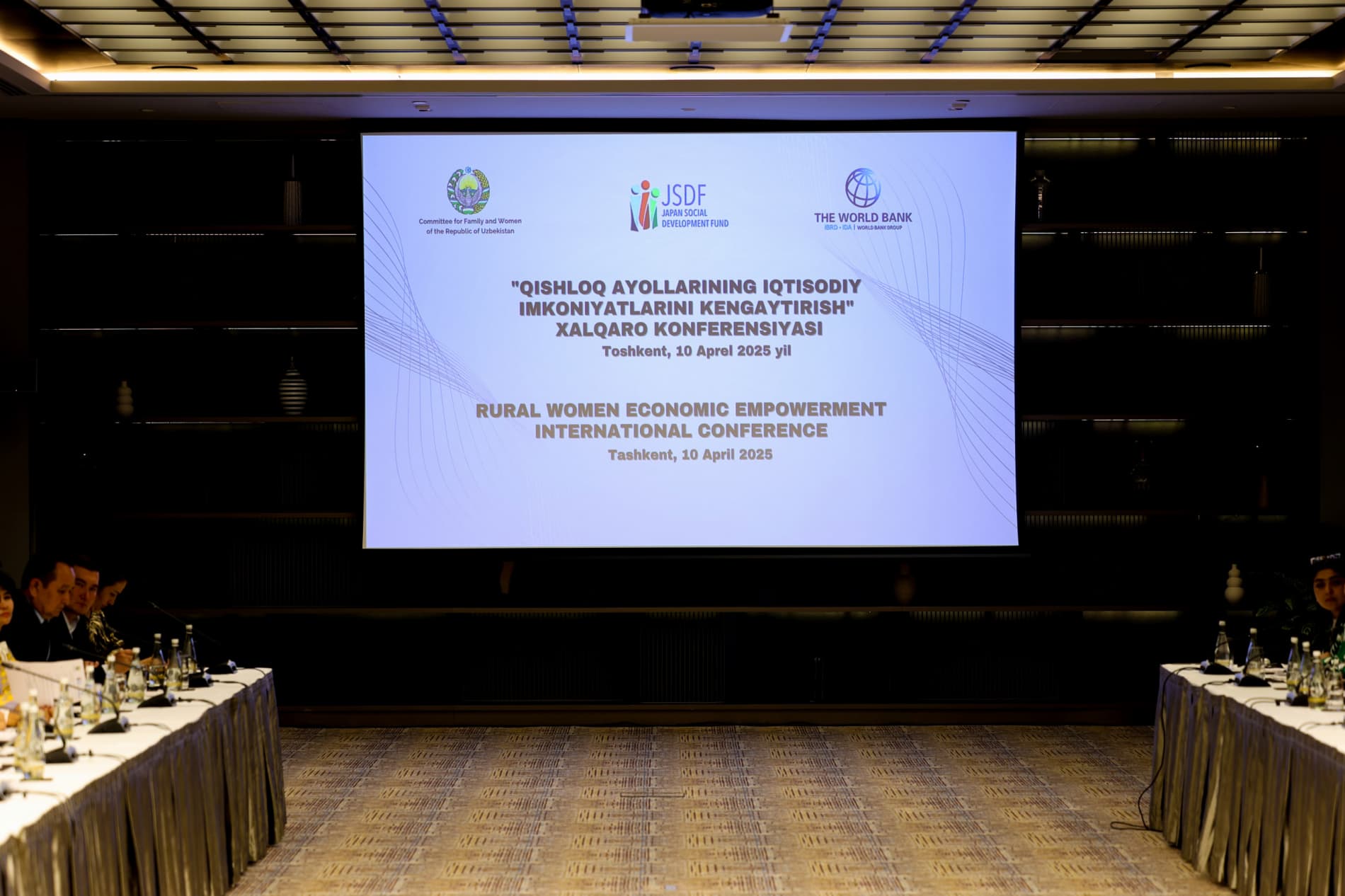 “Қишлоқ аёлларининг иқтисодий имкониятларини кенгайтириш” мавзусида халқаро конференция бўлиб ўтди.