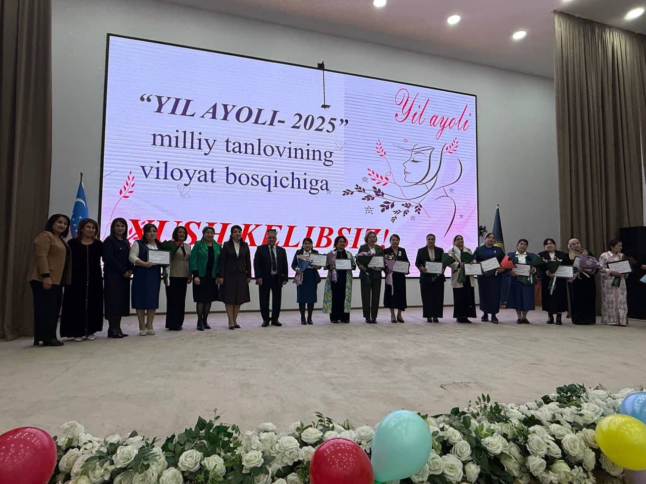 Samarqandda “Yil ayoli” tanlovining viloyat bosqichi o‘tkazildi