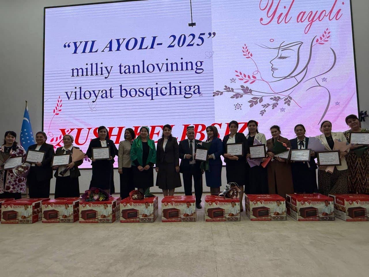 Samarqandda “Yil ayoli” tanlovining viloyat bosqichi o‘tkazildi