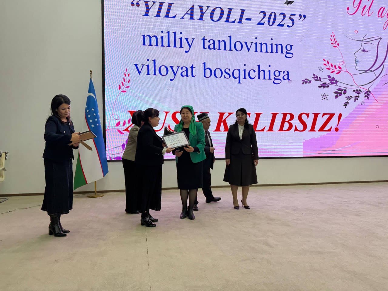 Samarqandda “Yil ayoli” tanlovining viloyat bosqichi o‘tkazildi