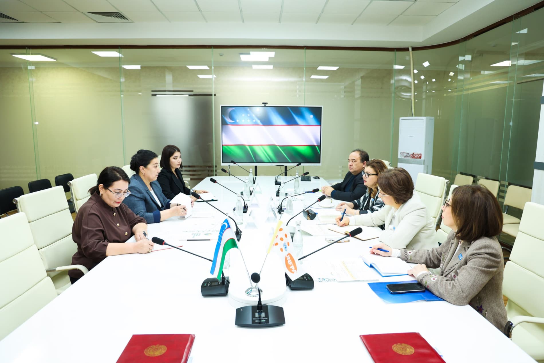 BMT Aholishunoslik jamg‘armasining O‘zbekistondagi vakolatxonasi rahbari bilan uchrashuv bo‘lib o‘tdi