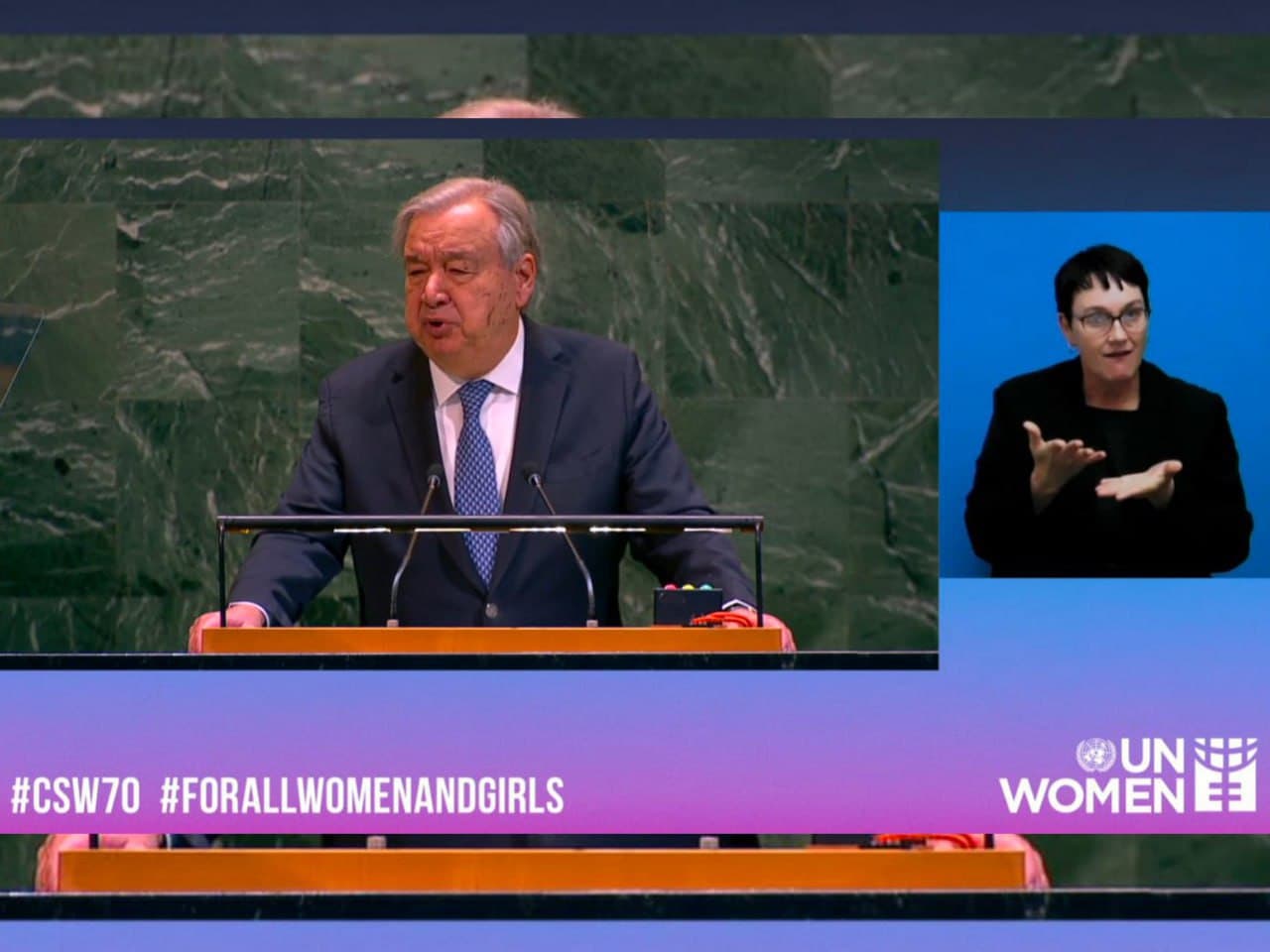 O‘zbekiston delegatsiyasi BMTning Xotin-qizlar holati bo‘yicha komissiyasining 70-yubiley sessiyasida ishtirok etmoqda