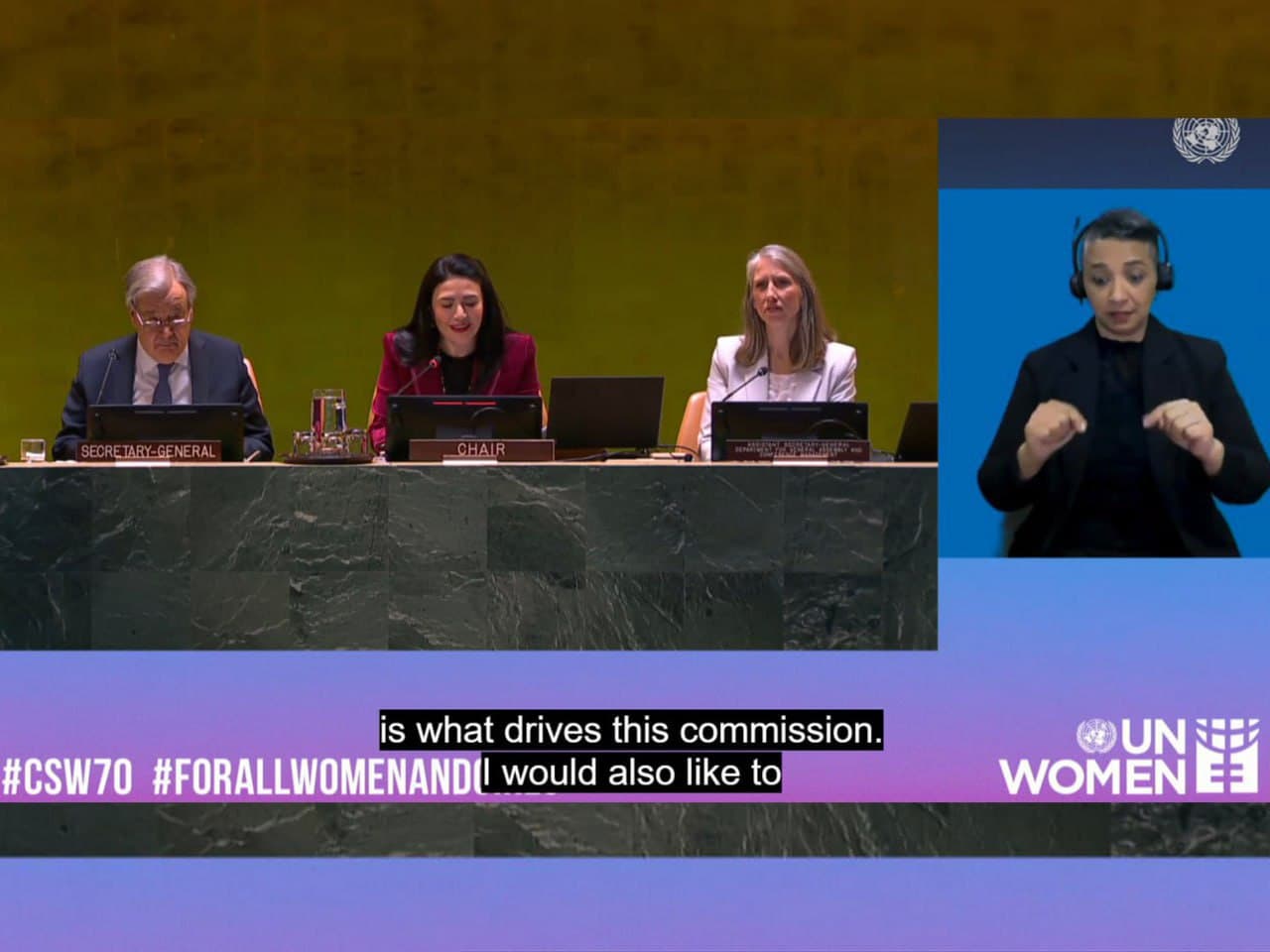 O‘zbekiston delegatsiyasi BMTning Xotin-qizlar holati bo‘yicha komissiyasining 70-yubiley sessiyasida ishtirok etmoqda