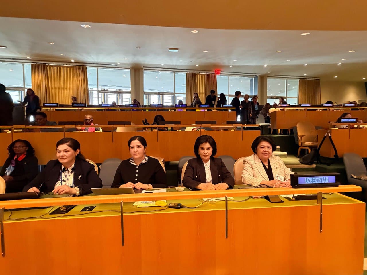 O‘zbekiston delegatsiyasi BMTning Xotin-qizlar holati bo‘yicha komissiyasining 70-yubiley sessiyasida ishtirok etmoqda