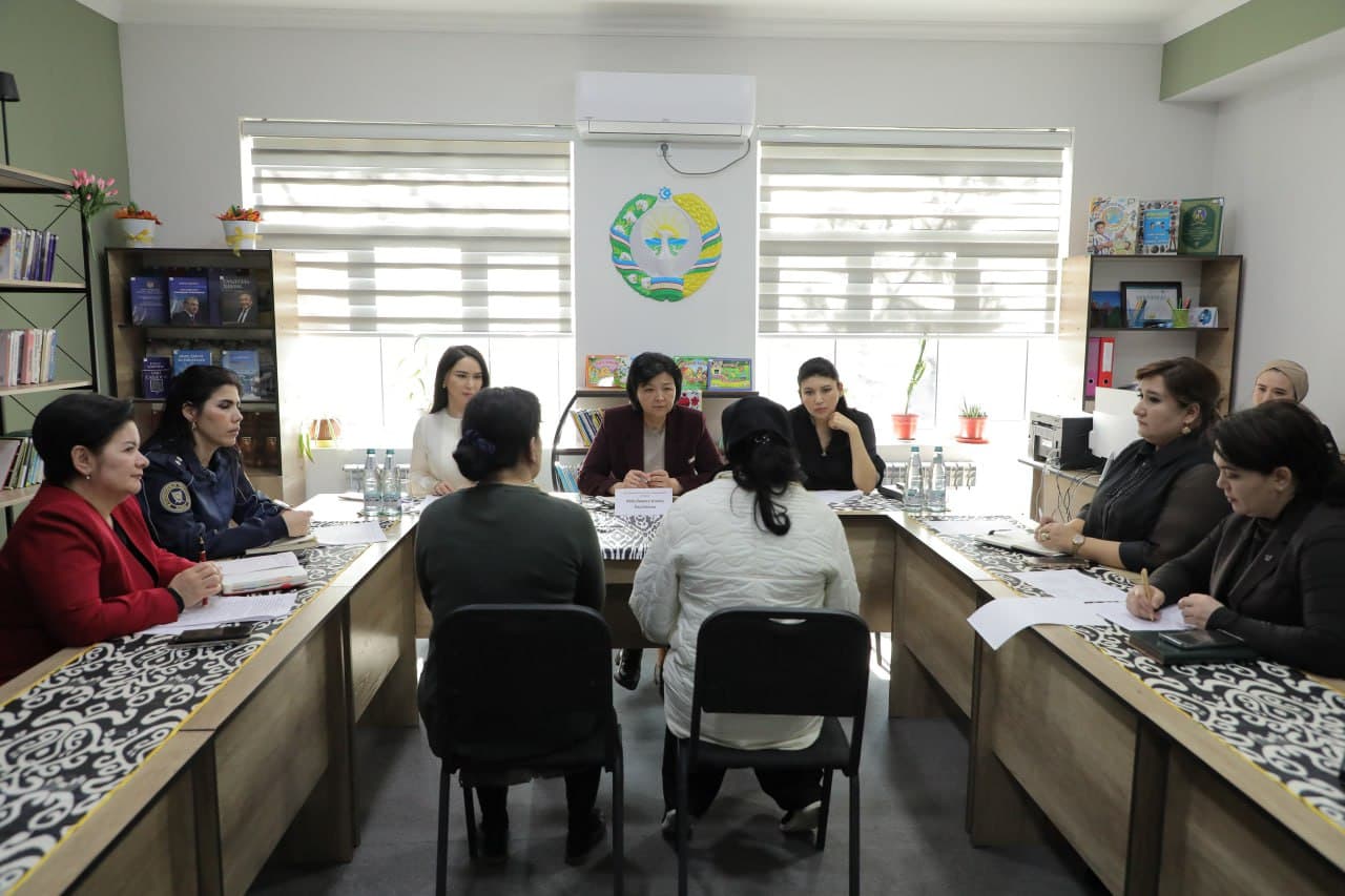 Toshkent shahrida xotin-qizlar murojaatlari yuzasidan sayyor qabul o‘tkazildi