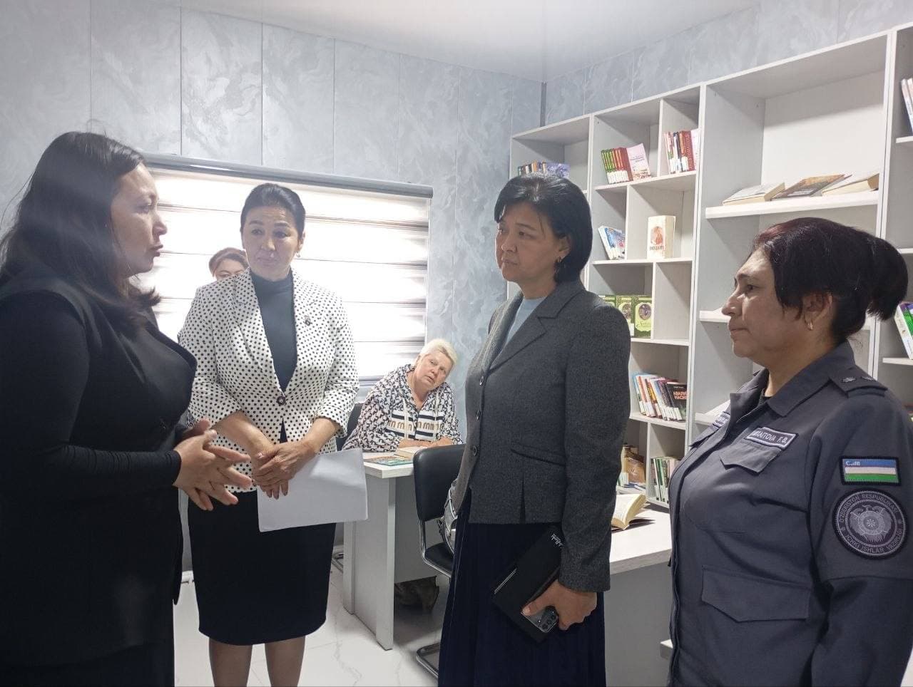 Chirchiqda xotin-qizlar va bolalar huquqlarini himoya qilish borasidagi ishlar o‘rganildi