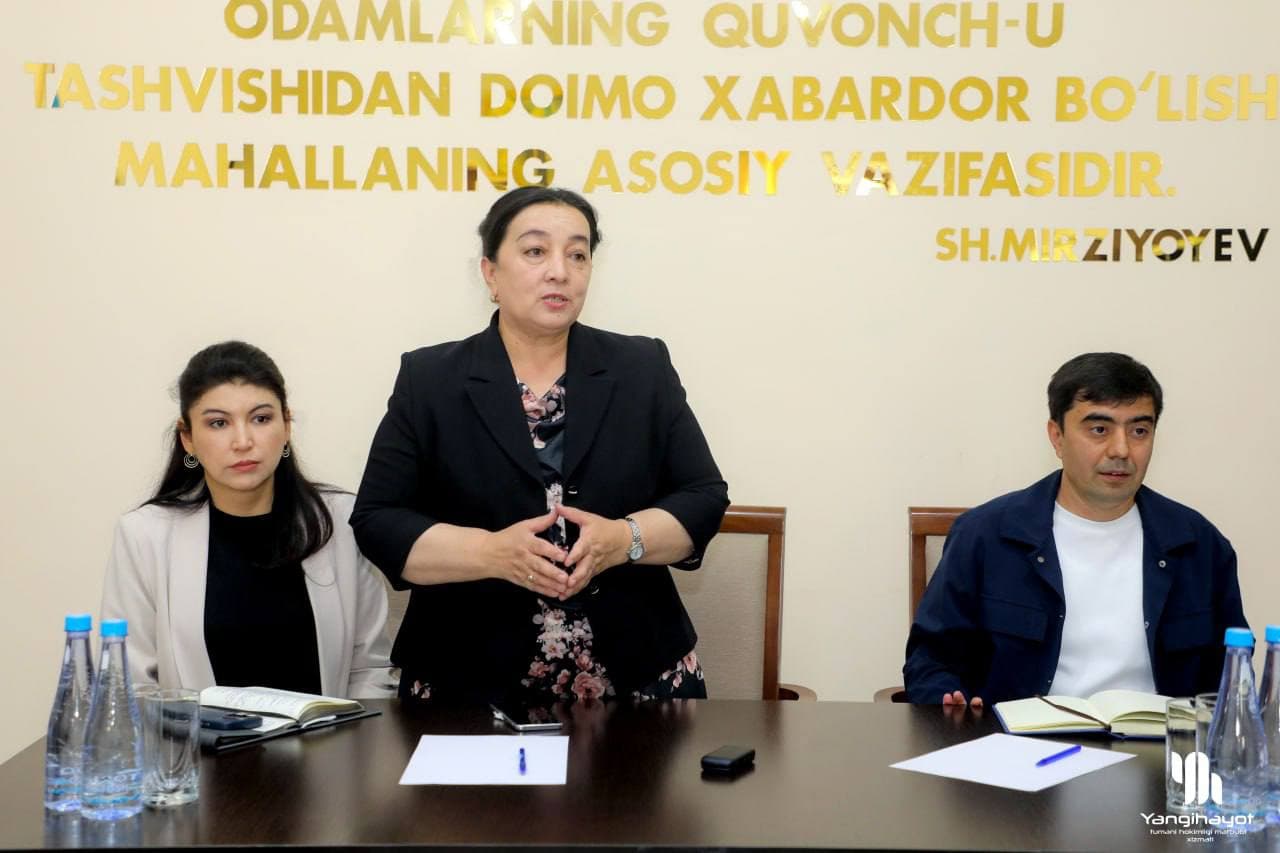 Bosh vazir o'rinbosari yangihayotlik tadbirkorayollar bilan uchrashuv o‘tkazdi