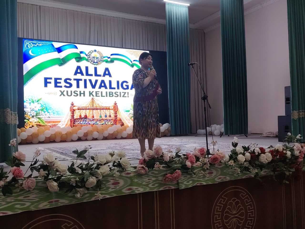 "Oilamiz — kelajagimiz" oyligi doirasida "Alla" festivali o'tkazildi