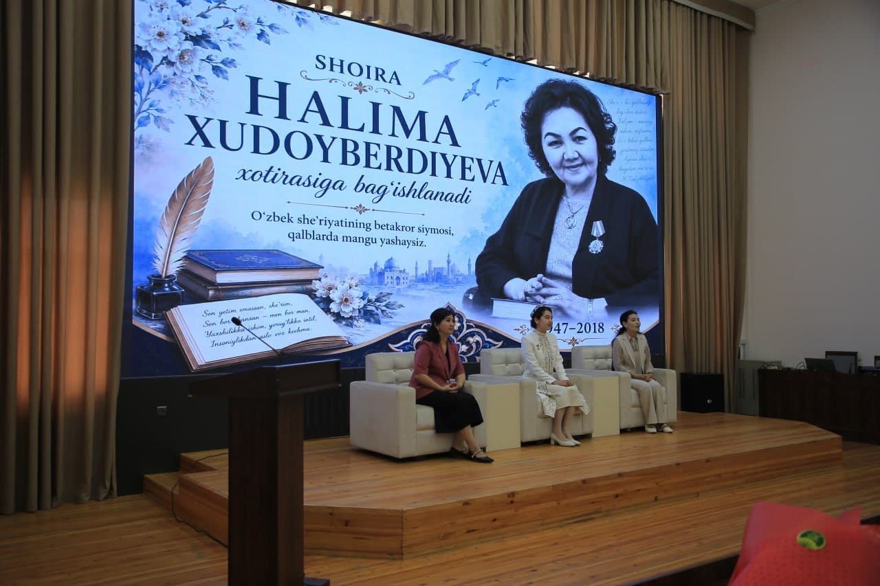 Halima Xudoyberdiyevaning 79 yilligi munosabati bilan davra suhbati bo‘lib o‘tdi