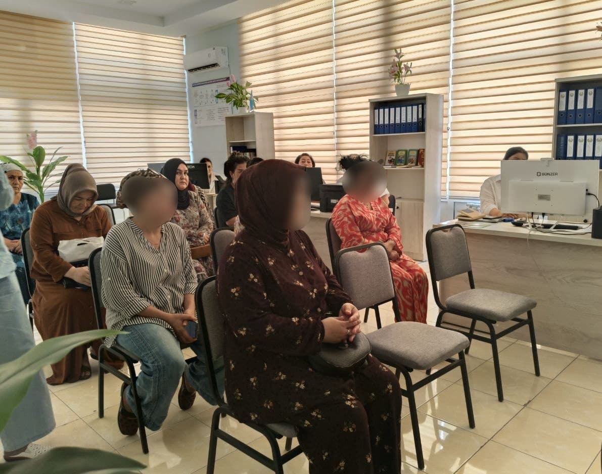 Ayollar muammolarini joyida hal etishga qaratilgan sayyor qabul tashkil etildi