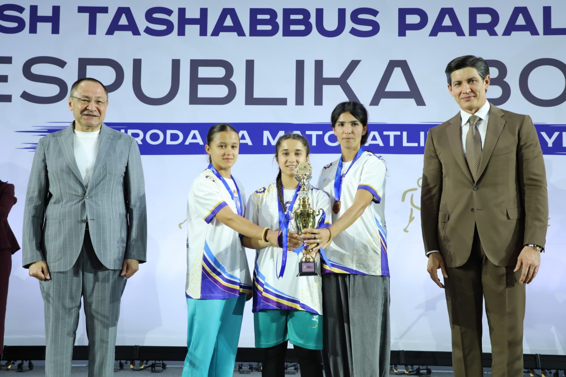 “Besh tashabbus paralimpiadasi” respublika bosqichi g‘oliblari taqdirlandi