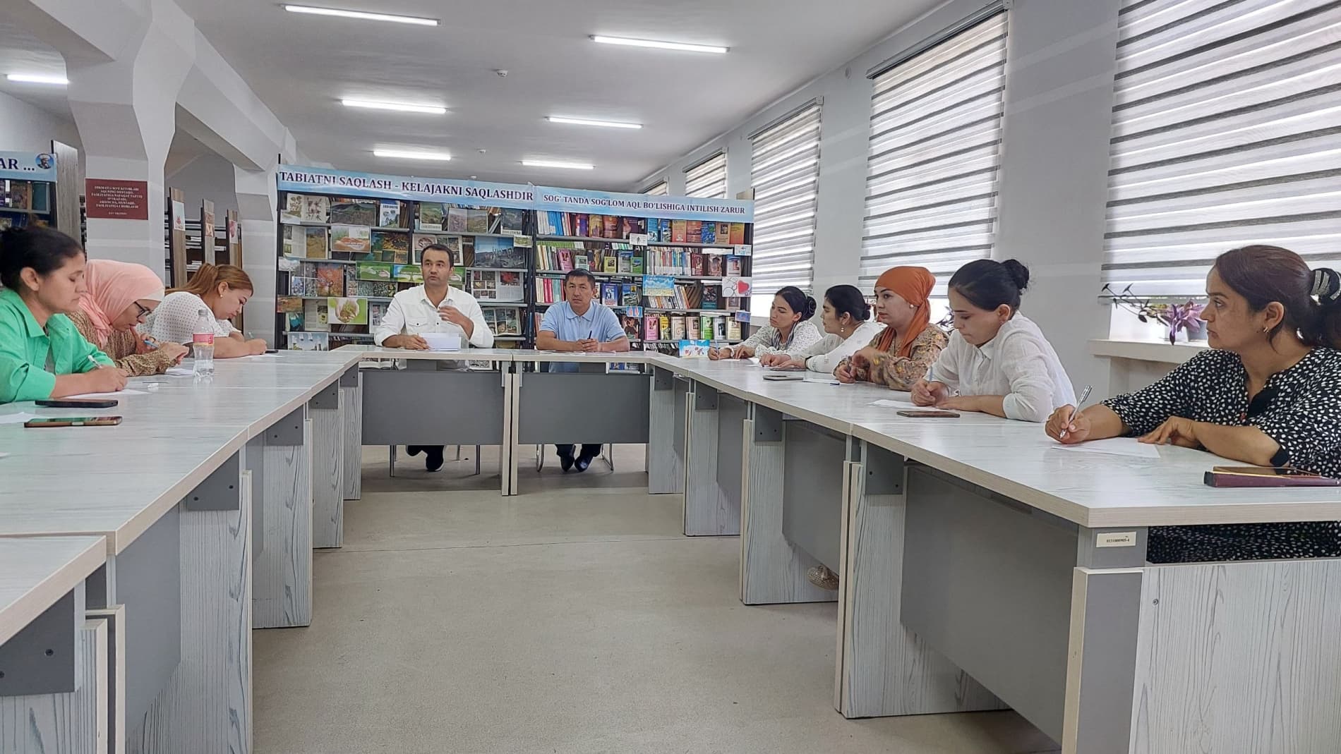 Qashqadaryoda "Eng yaxshi kitobxon uy bekasi" ko‘rik-tanlovi o’tkazilmoqda