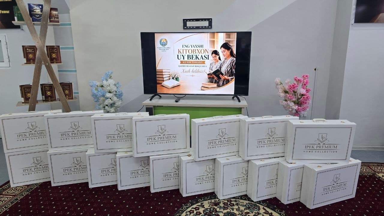 Qashqadaryoda "Eng yaxshi kitobxon uy bekasi" ko‘rik-tanlovi o’tkazilmoqda