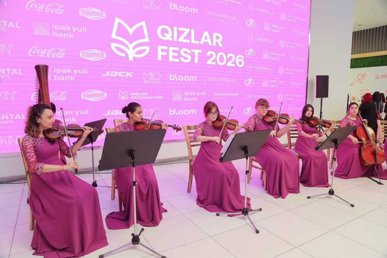 Minglab qizlarni bir maydonda jamlagan “QizlarFest 2026” festivali