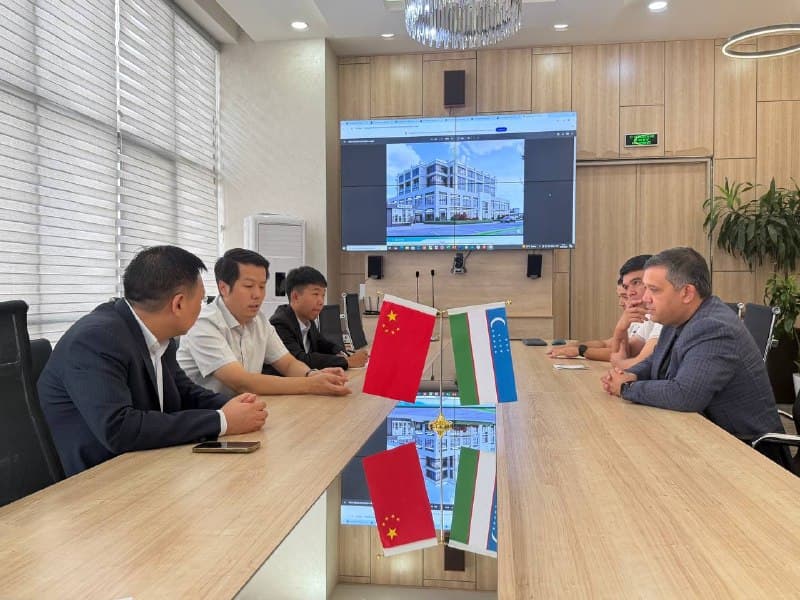Хитойнинг Shanghai Construction Group компанияси вакиллари билан учрашув ўтказилди