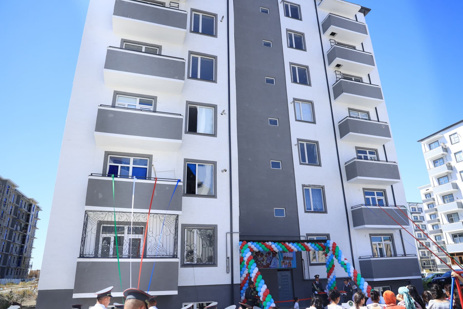 New houses were handed over to military personnel in Bukhara