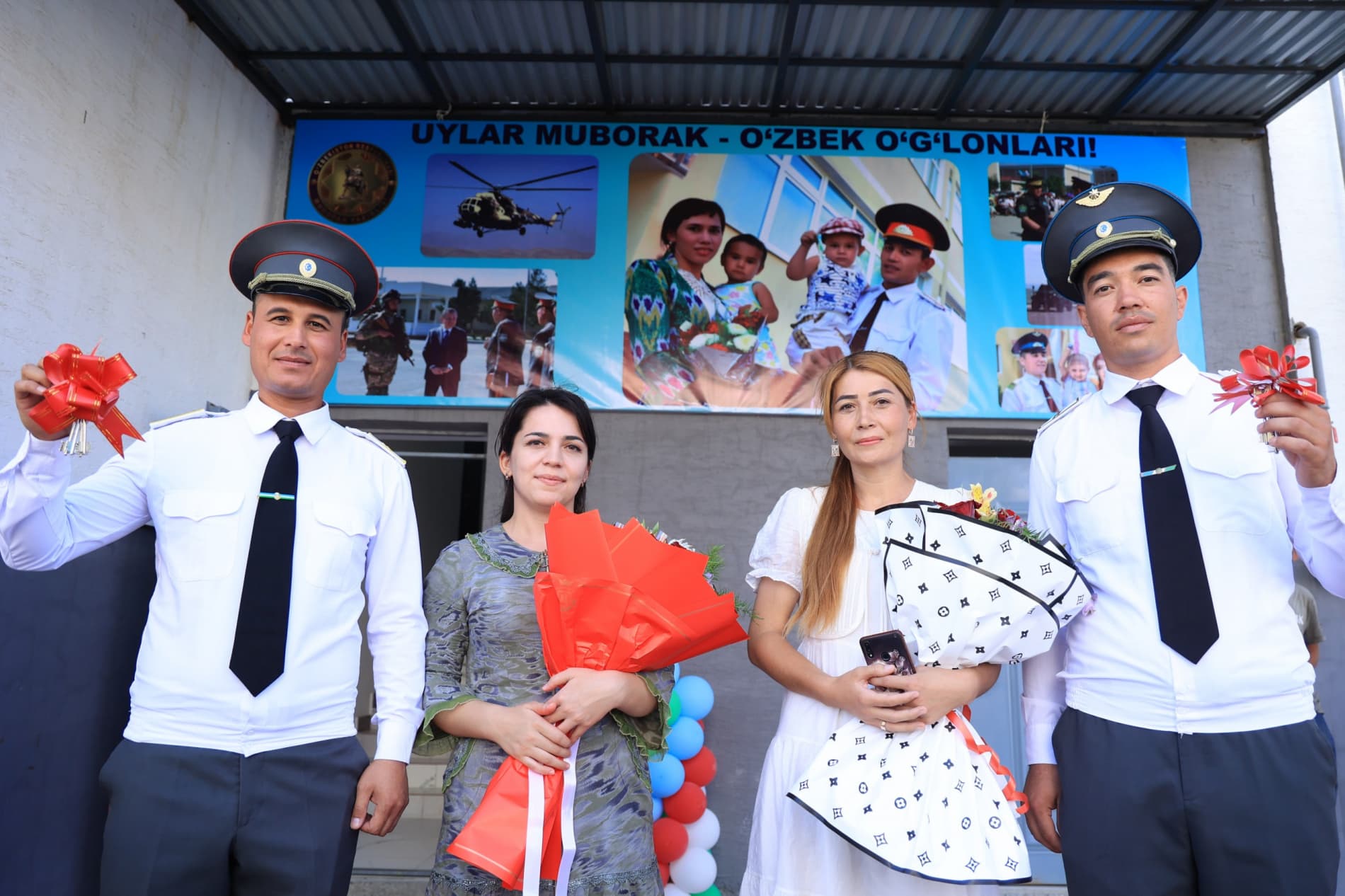 New houses were handed over to military personnel in Bukhara