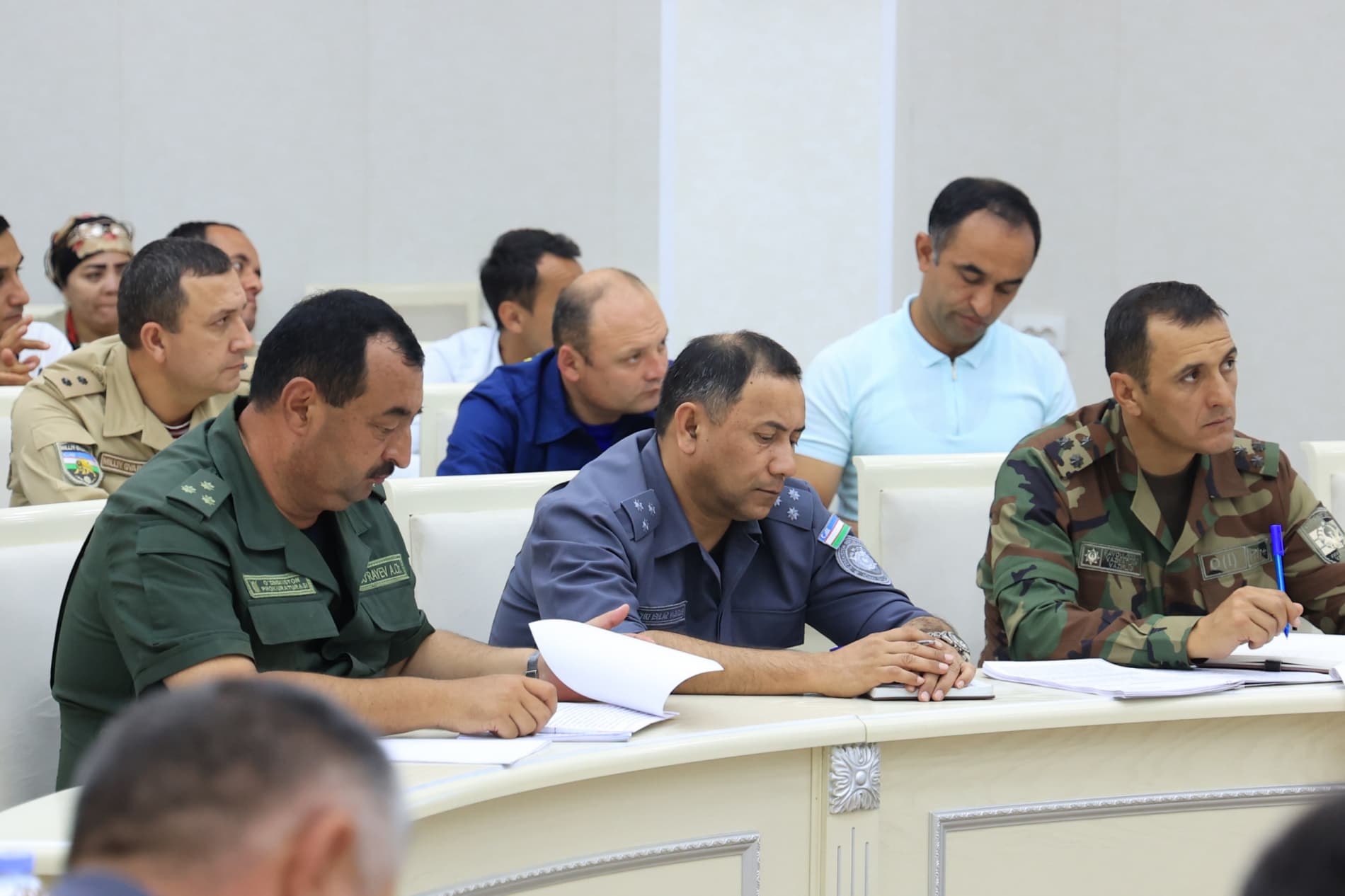 Command and staff training completed