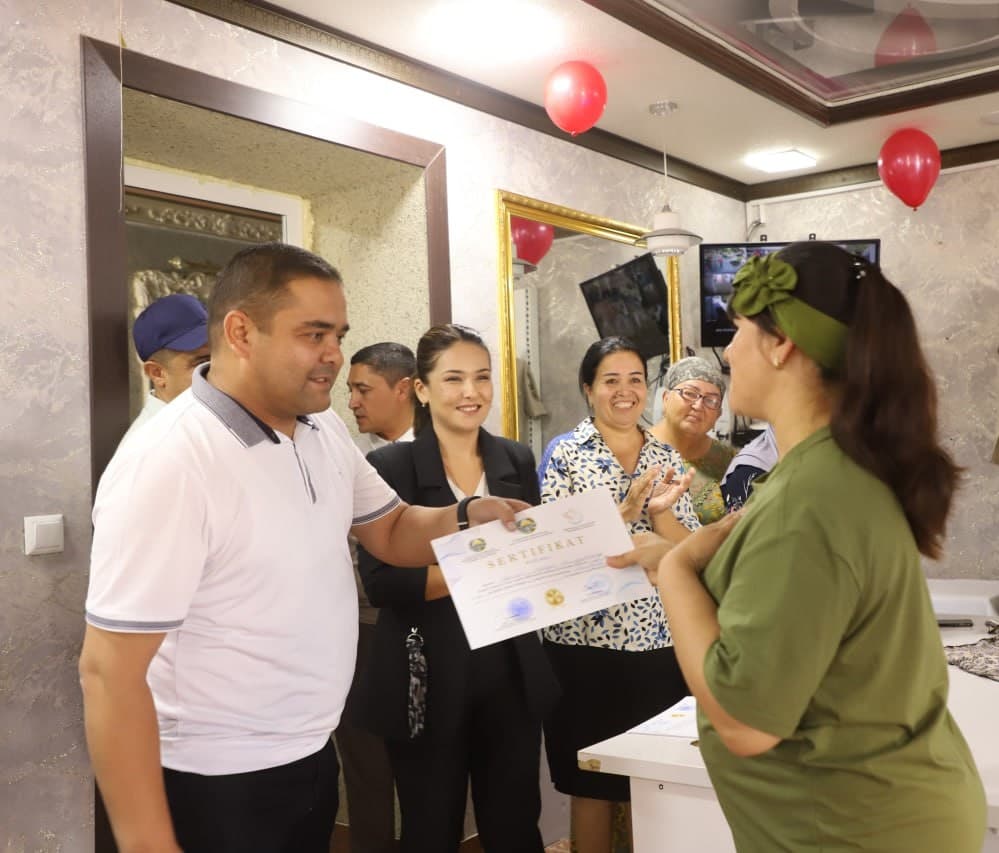 The House of household service, owned by Bukhara honored craftsmen LLC, was put into use