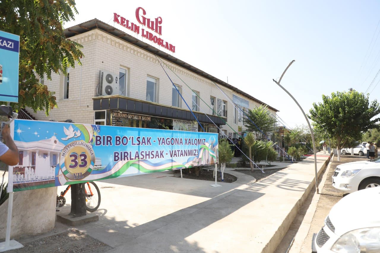 The House of household service, owned by Bukhara honored craftsmen LLC, was put into use