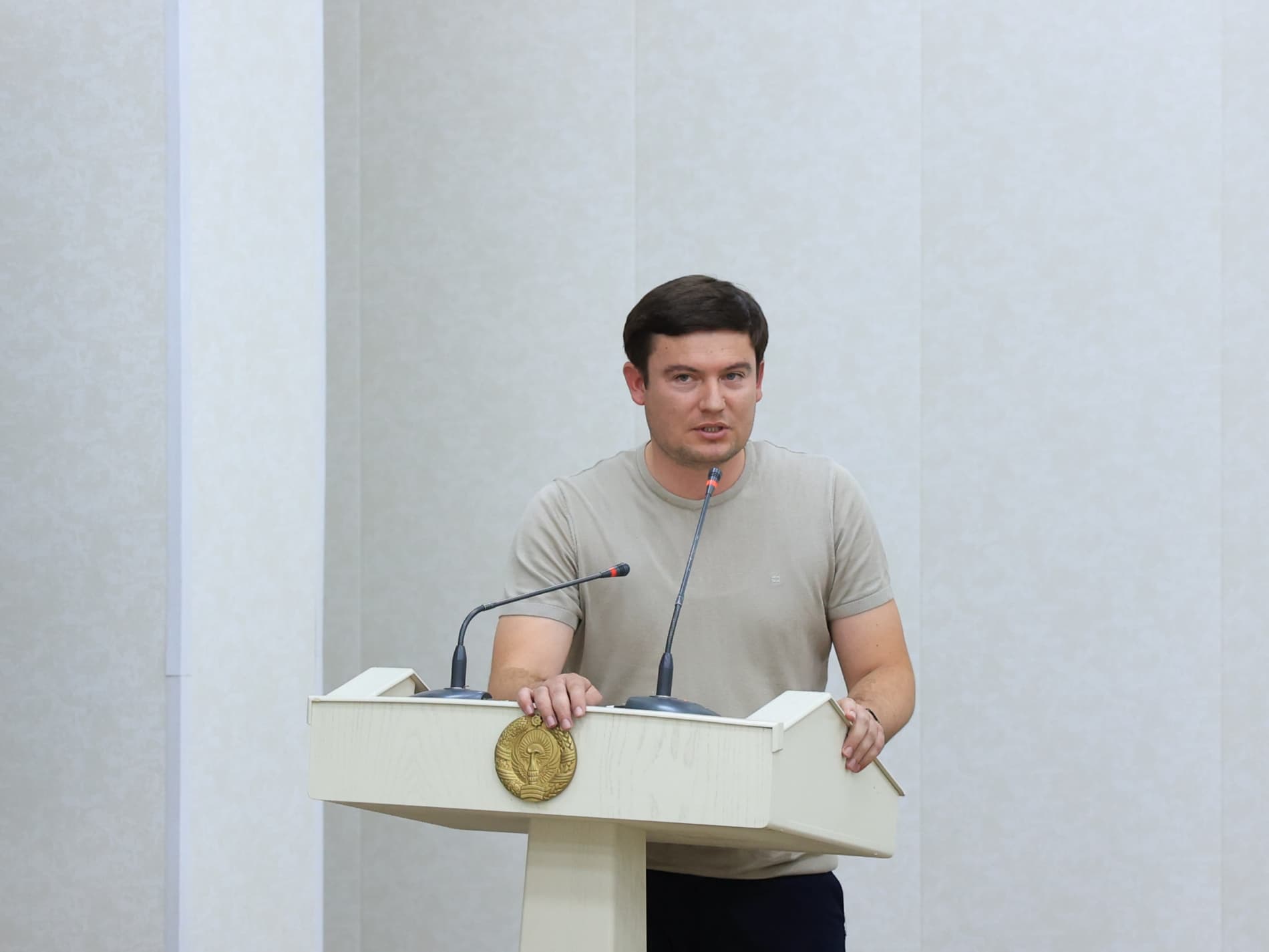 The reception of entrepreneurs was held