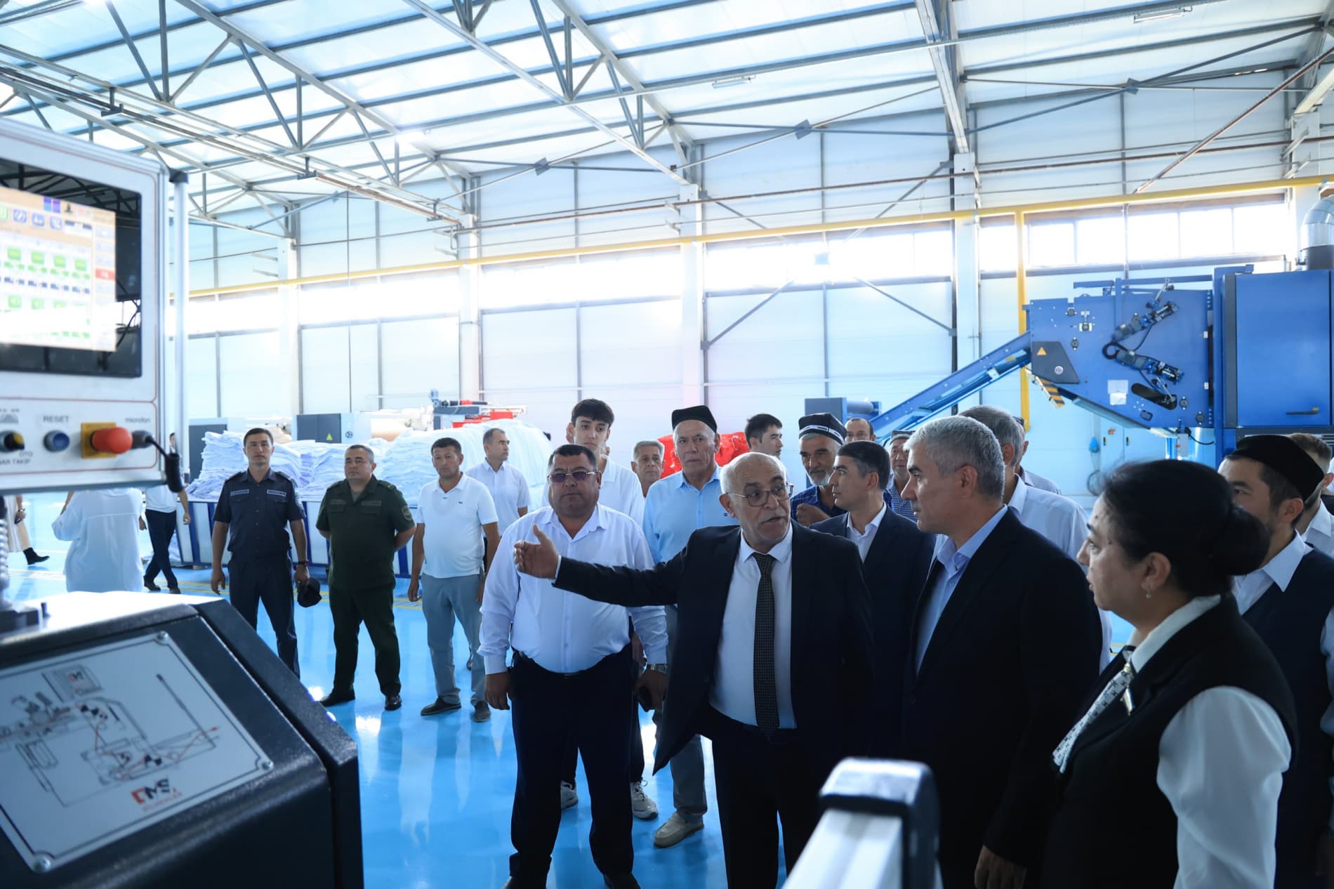 A foreign enterprise with the ability to export $ 10 million a year began to work in Kagan