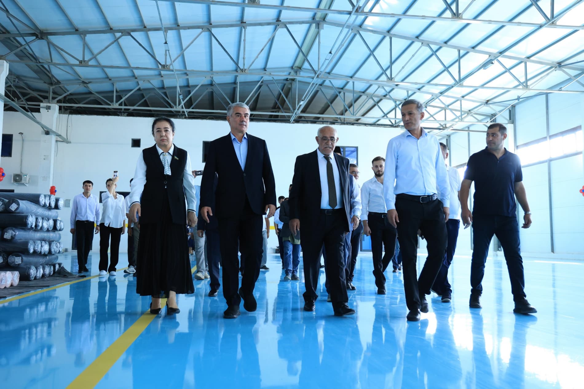 A foreign enterprise with the ability to export $ 10 million a year began to work in Kagan