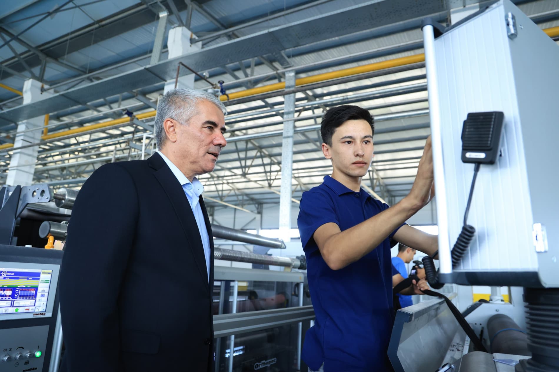 A foreign enterprise with the ability to export $ 10 million a year began to work in Kagan