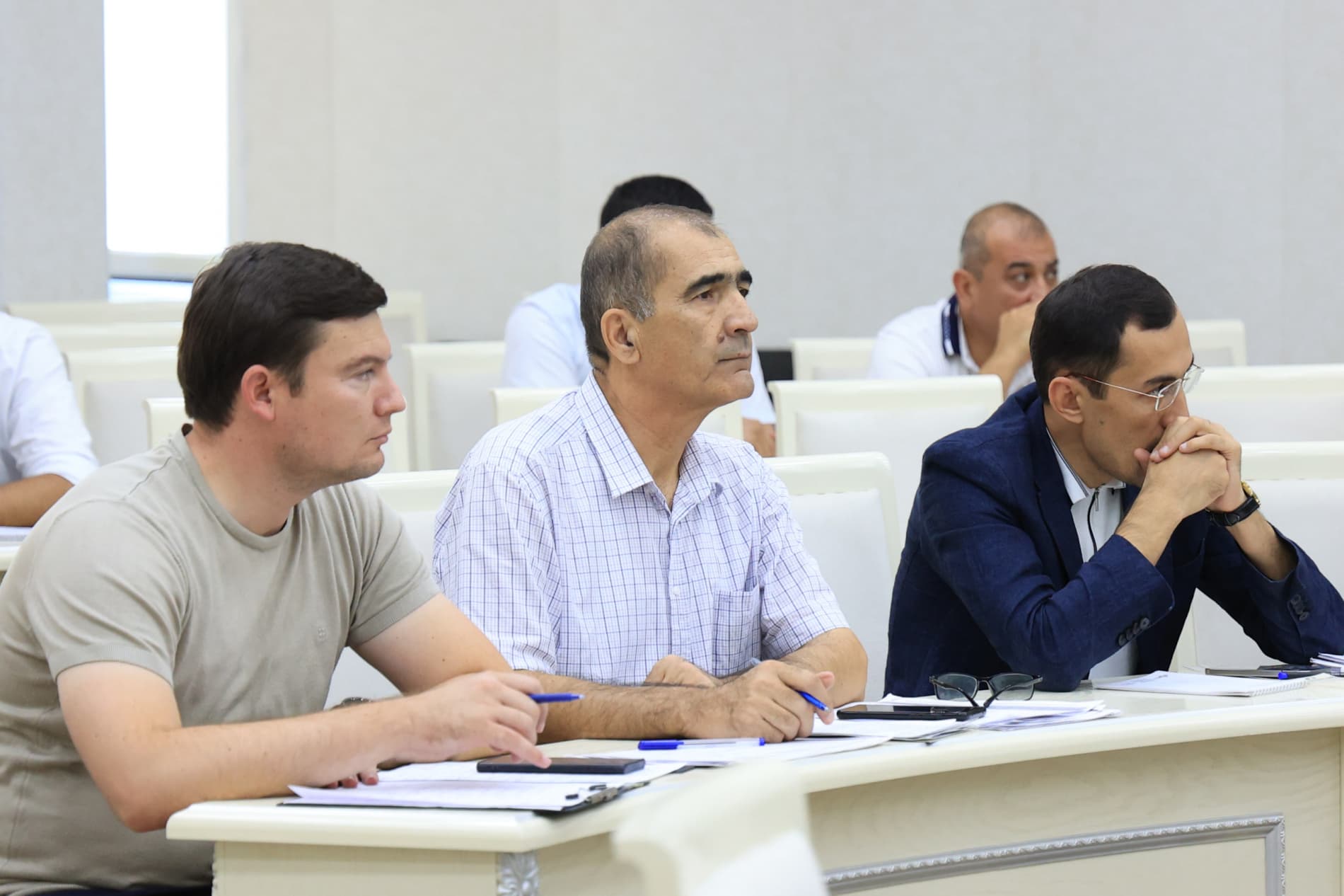 The reception of entrepreneurs was held