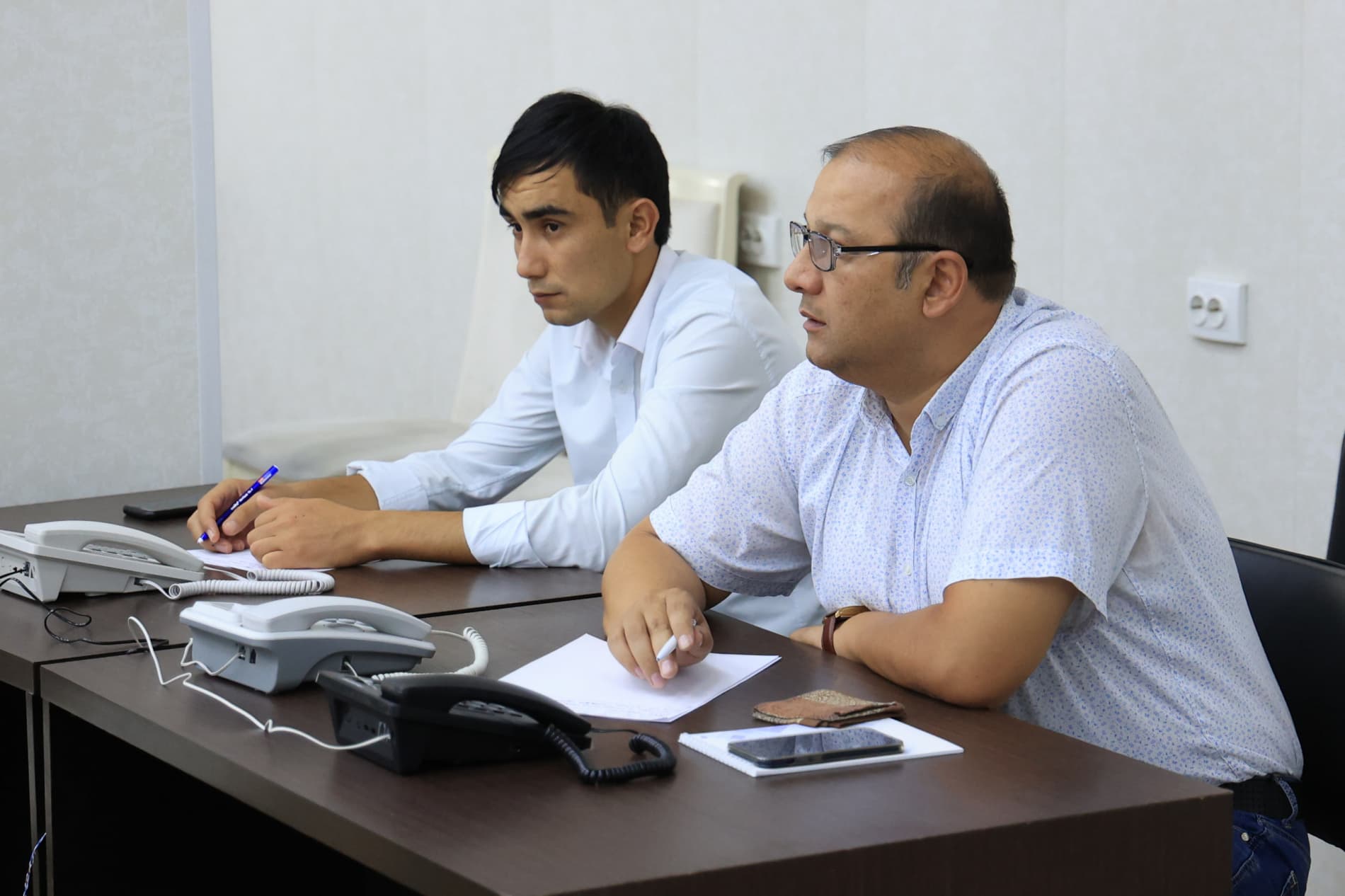 The reception of entrepreneurs was held