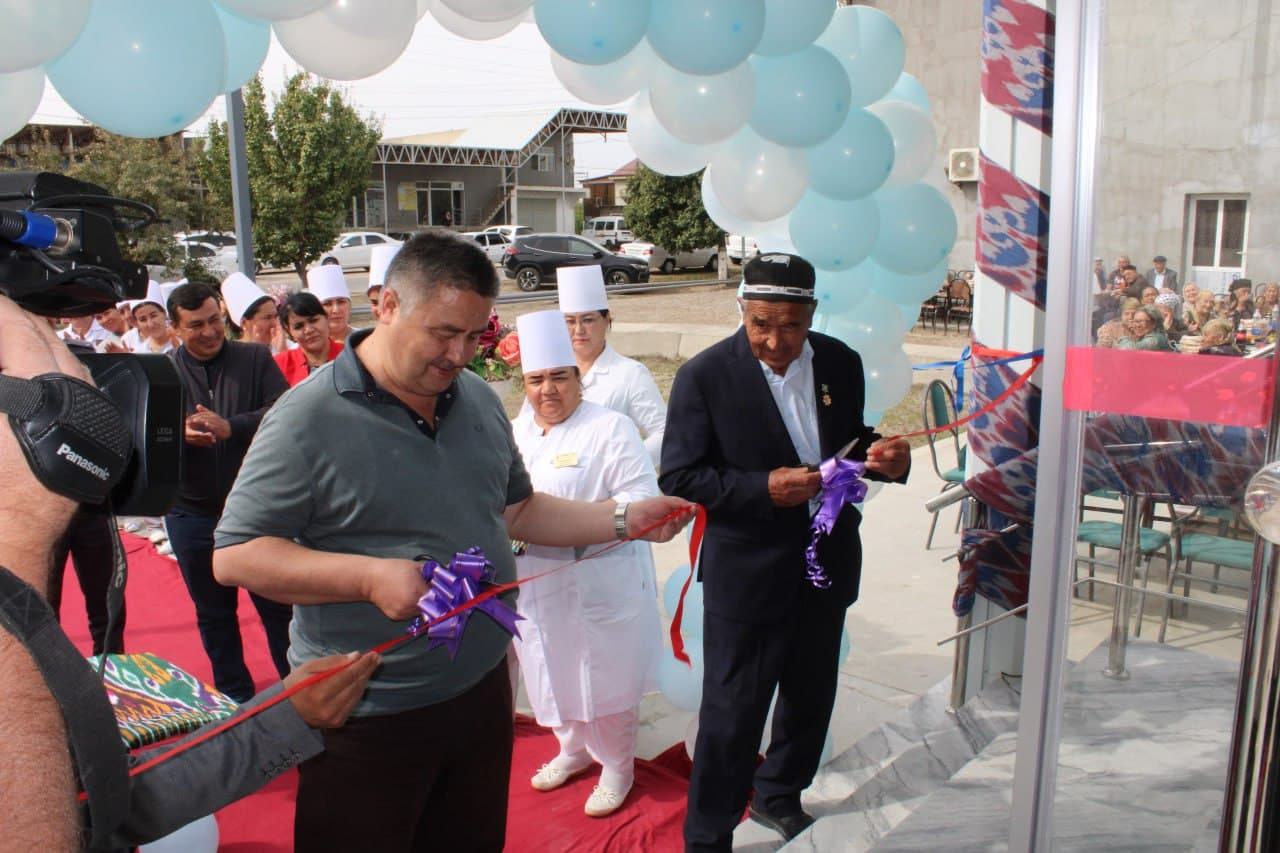 "Қоровул" ва “Хумдонак” МФЙ ларида оилавий шифохона пунктлари фойдаланишга топширилди