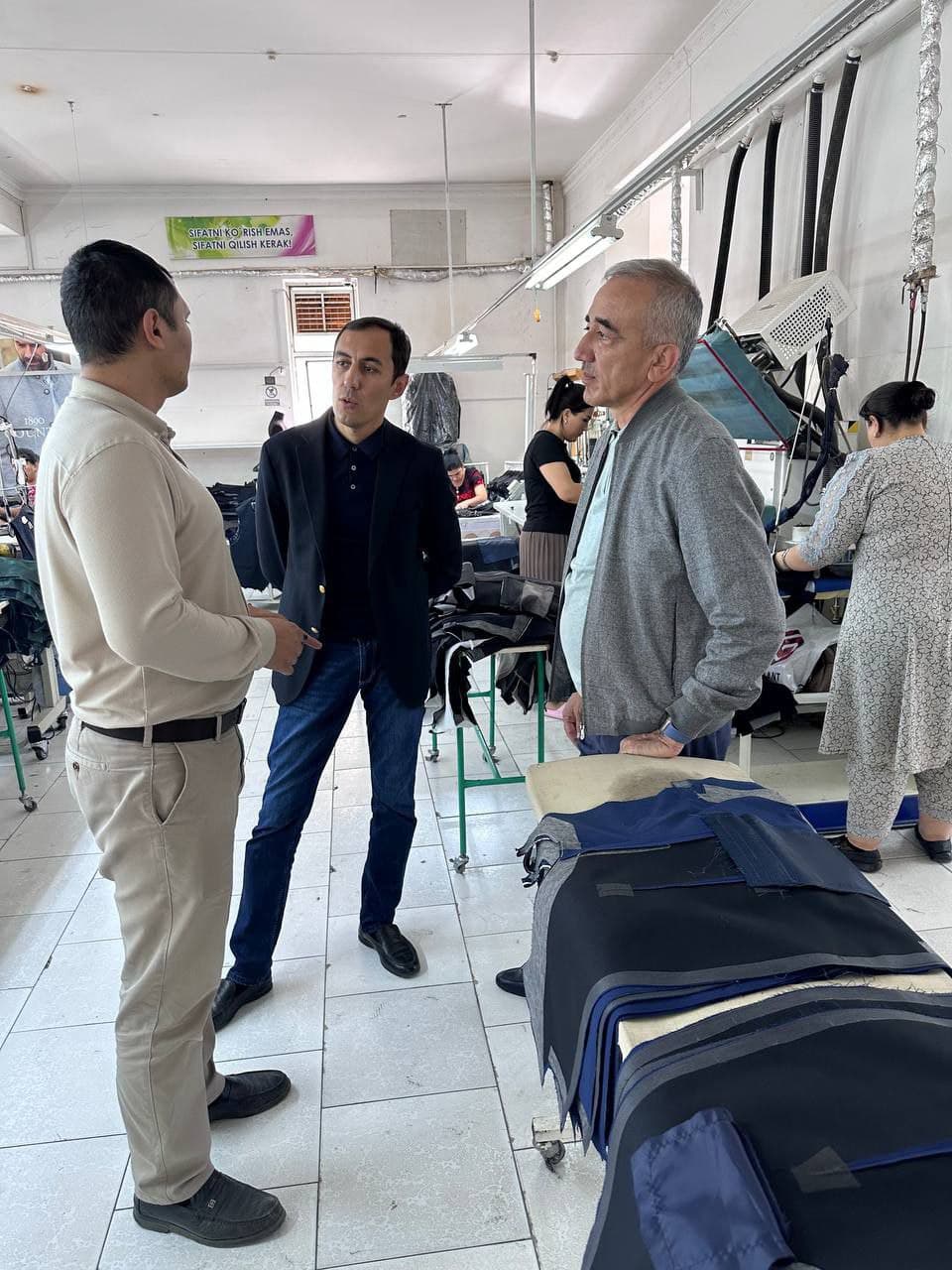 “Shoxrud” va “OFS” korxonalari mehnat jamoasi ijtimoiy muhofazasida ham faol