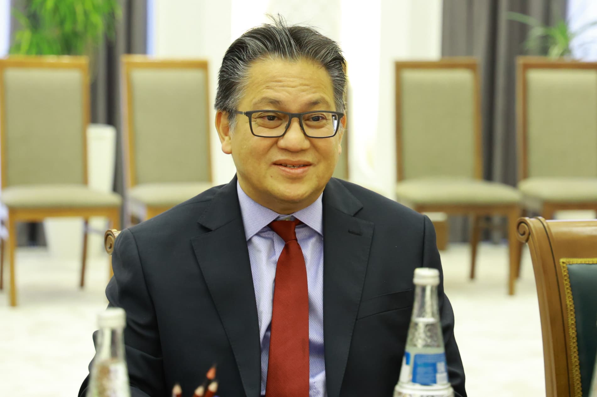 Ботир Зарипов Малайзия Парламенти Сенати раиси ўринбосари билан учрашди