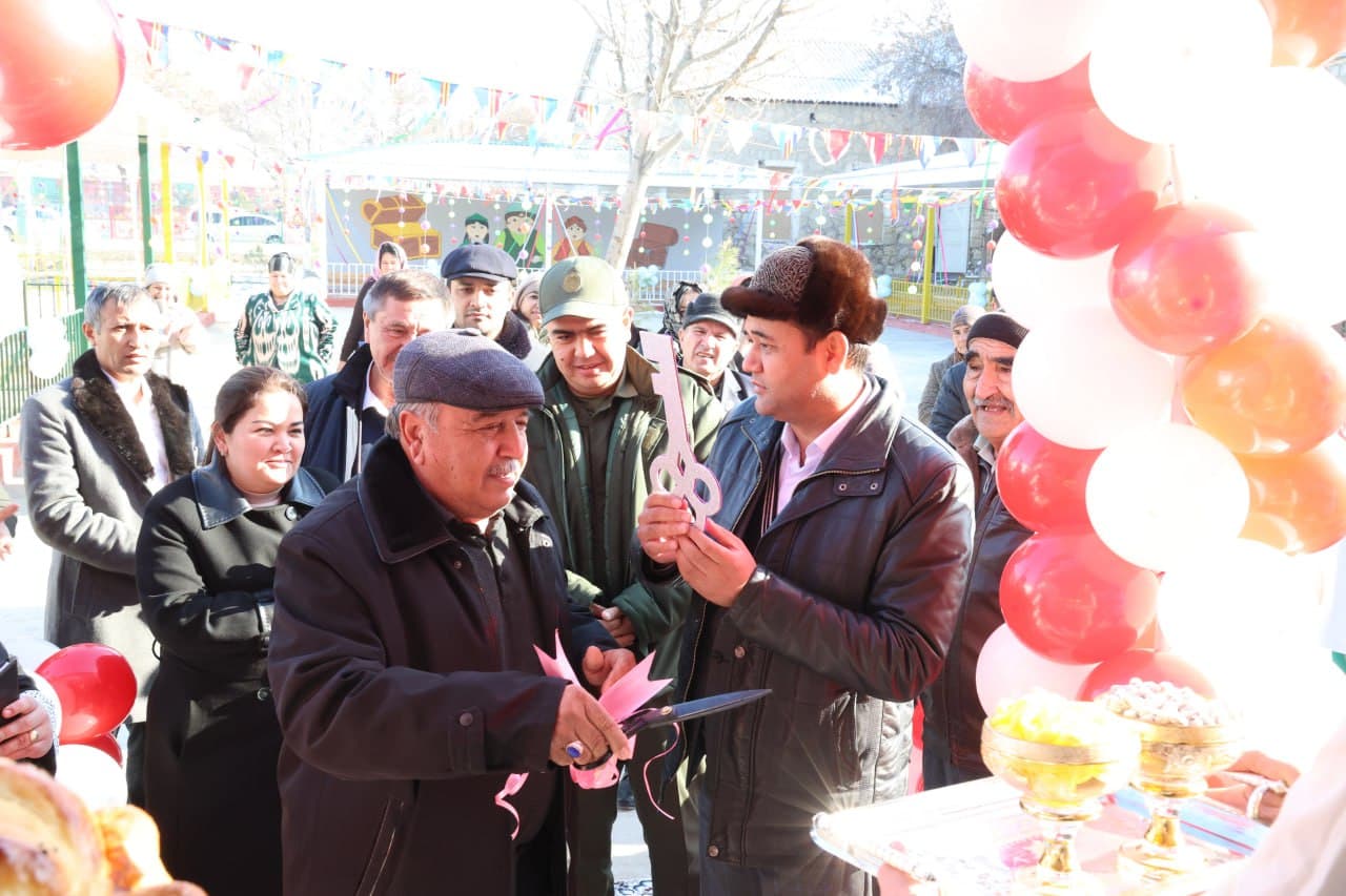 Kogon shahri: “Zirabod” MFYda zamonaviy bogʻcha ochildi