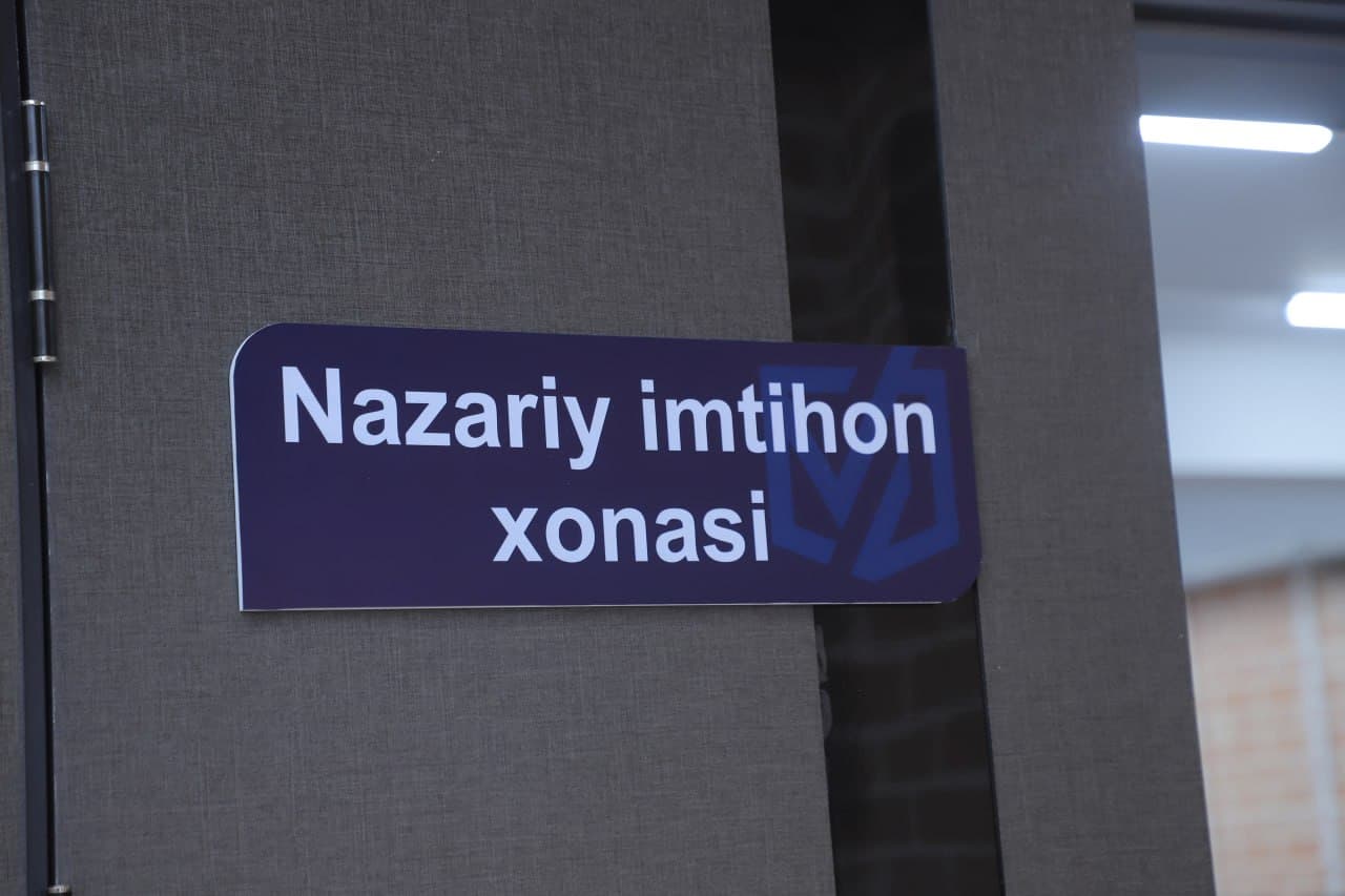 Buxoroda ham haydovchilar uchun imtihon markazi ochildi