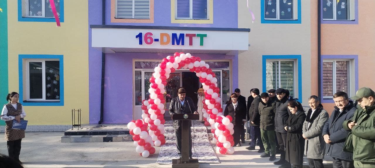 Kogon shahri: “Zirabod” MFYda zamonaviy bogʻcha ochildi