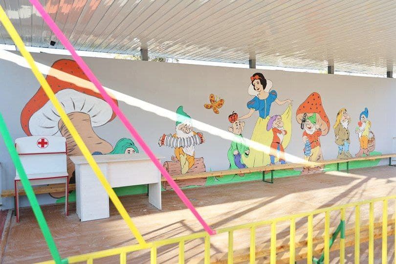 Kogon shahri: “Zirabod” MFYda zamonaviy bogʻcha ochildi